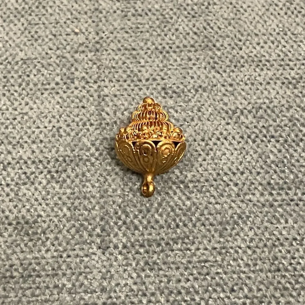 Gold-Colored Button